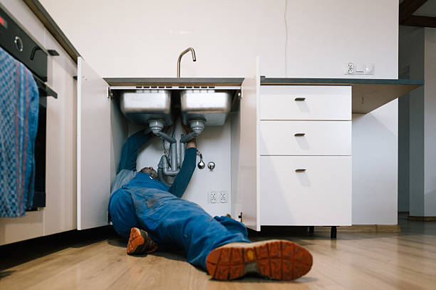 Professional Leak Detection technician working in Yadkinville, NC